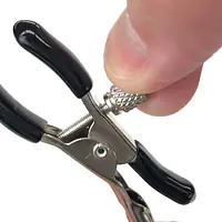 Mypleasure Nipple Clamps with Chain - Master