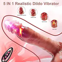 Thrust Wave 10 Modes Vibrating & Thrusting Dildo - Master