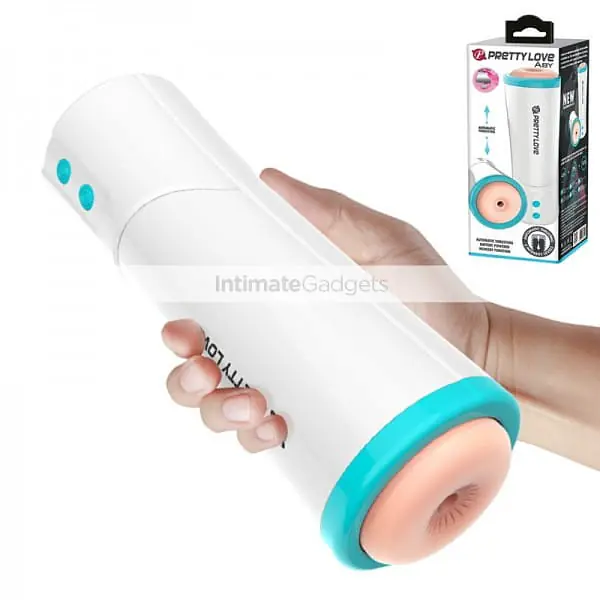 Pretty love Aby Anal automatic vibrating and thrusting fleshlight with voice for men - Master