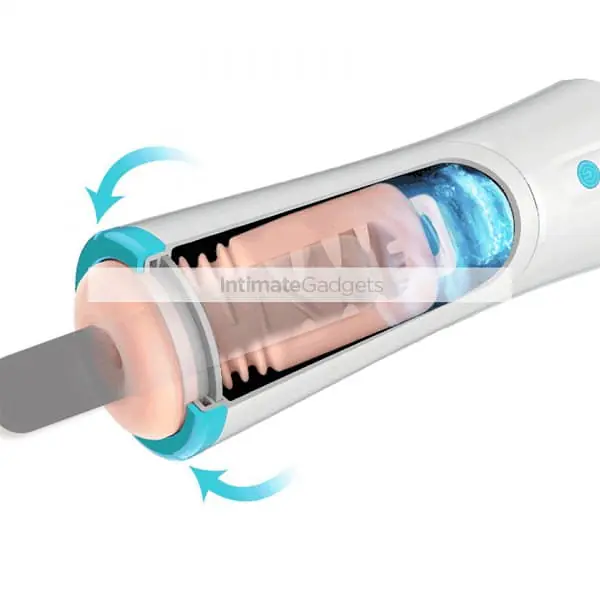 Pretty love Aby Anal automatic vibrating and thrusting fleshlight with voice for men - Master