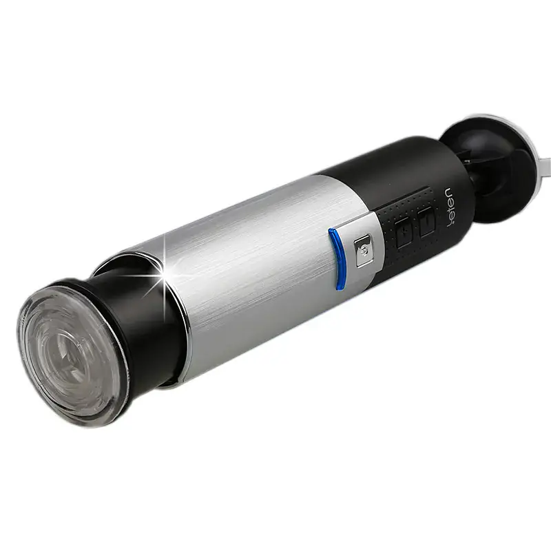 Leten Retractable Automatic Thrusting Fleshlight for Men with Stand - Master