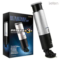 Leten Retractable Automatic Thrusting Fleshlight for Men with Stand - Master