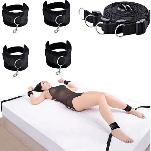 Deluxe Bed Restraint Bondage Set - Master