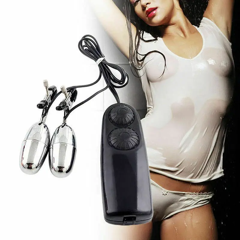 Pleasure Pulse Remote Controlled Nipple Vibrator - Master