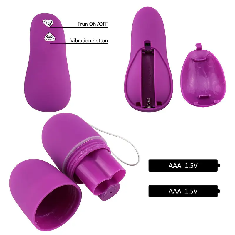 Cute wireless panty vibrator for women (10 vibrating pattern) - Master