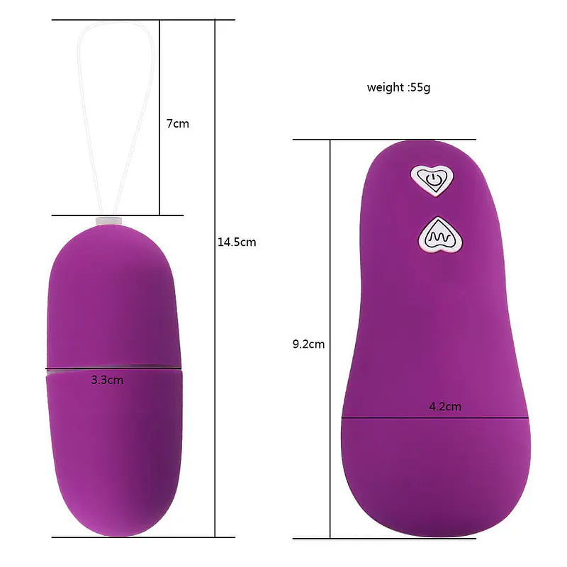 Cute wireless panty vibrator for women (10 vibrating pattern) - Master