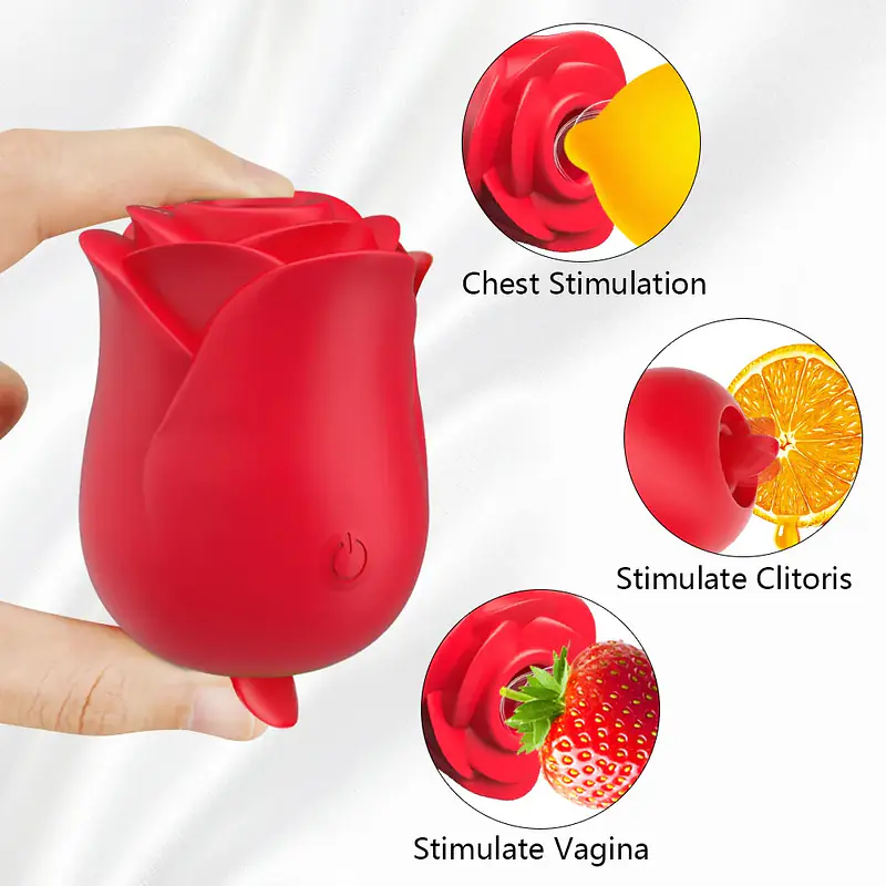 Velvet Rose Tongue & Clit Vibrator - Master
