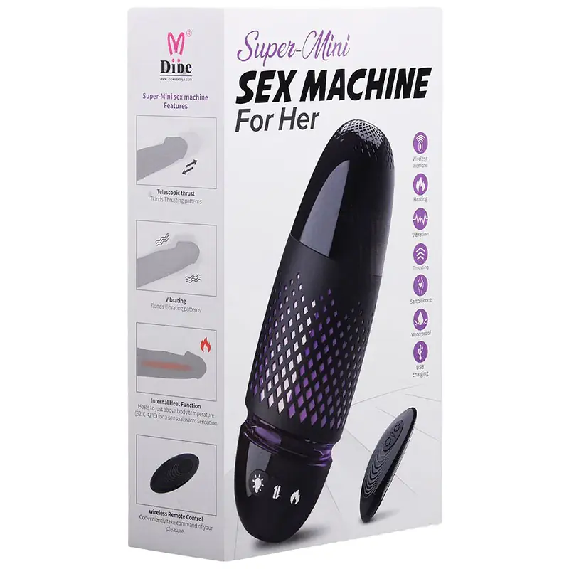 Dibe Automatic Thrusting Heating Realistic Dildo Machine - Master