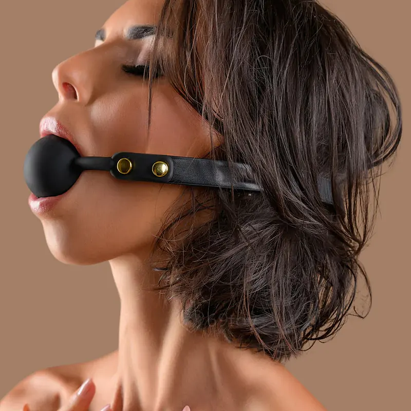Luxury Fetish Ball Stopper Gag - Master