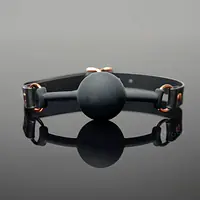 Luxury Fetish Ball Stopper Gag - Master