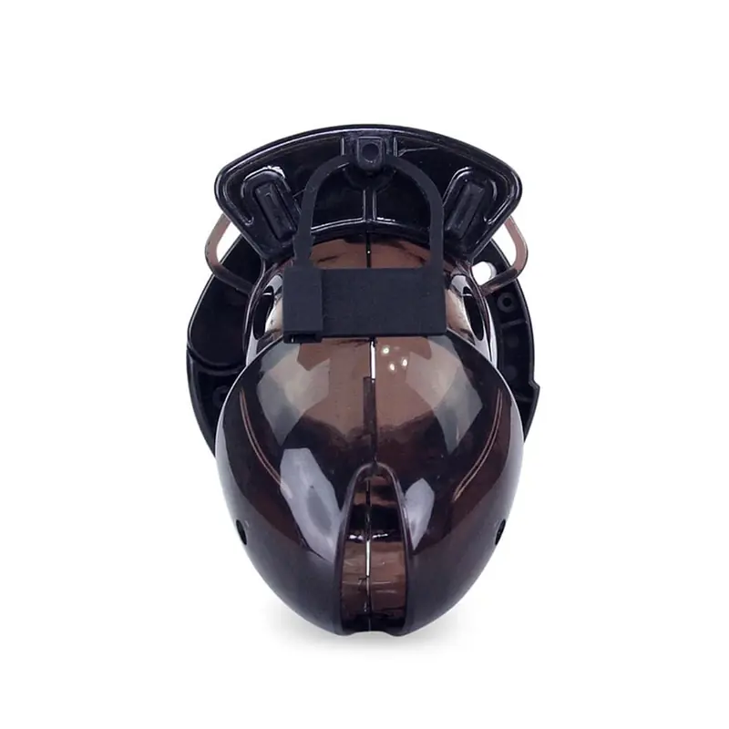 Obsidian Lock  Adjustable Black Male Chastity Cage Kit - Master
