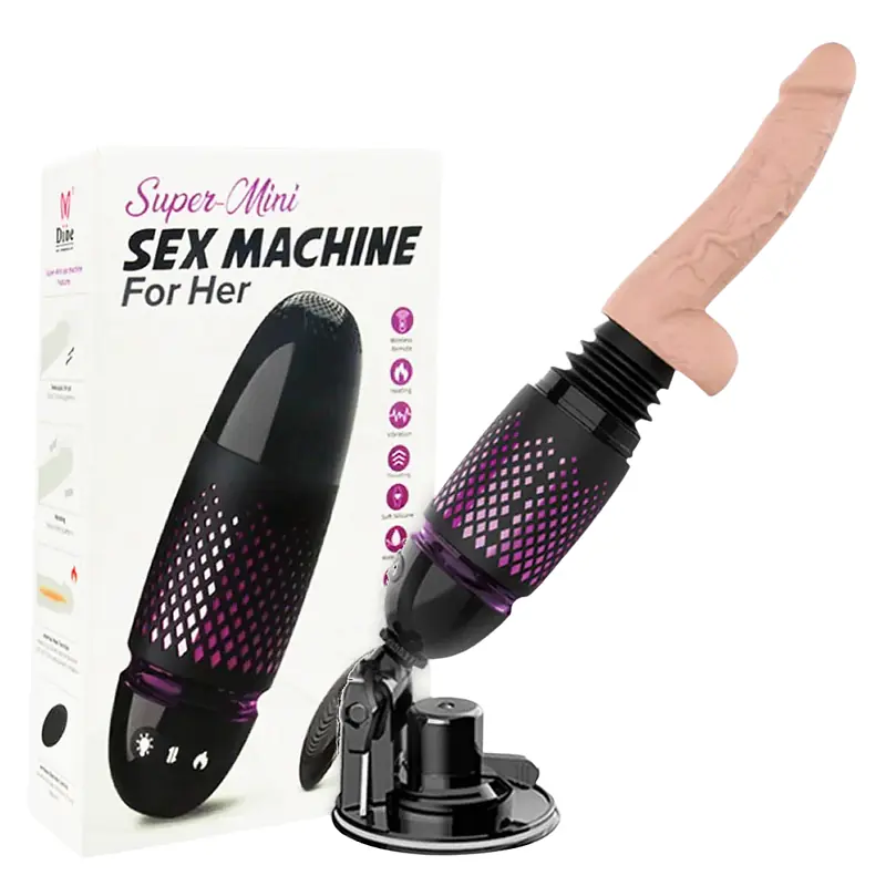 Dibe Automatic Thrusting Heating Realistic Dildo Machine - Master