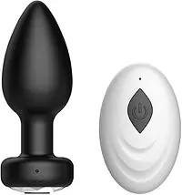 Obsidian Pulse Remote Control 10-Speed  Anal Butt Plug Vibrator Prostate Massager - Master