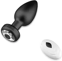 Obsidian Pulse Remote Control 10-Speed  Anal Butt Plug Vibrator Prostate Massager - Master