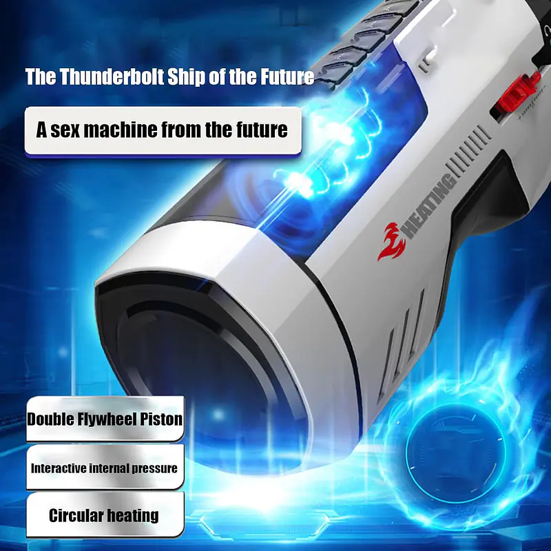 Malio Future Pro – Automatic Thrusting, Suction & Vibrating Fleshlight with Heating & Interactive Moaning - Master