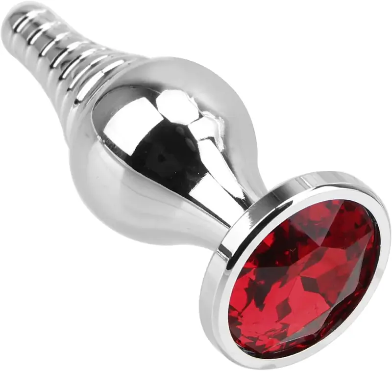Pleasure Spiral Stainless Steel Plug (3-Inch) - Master