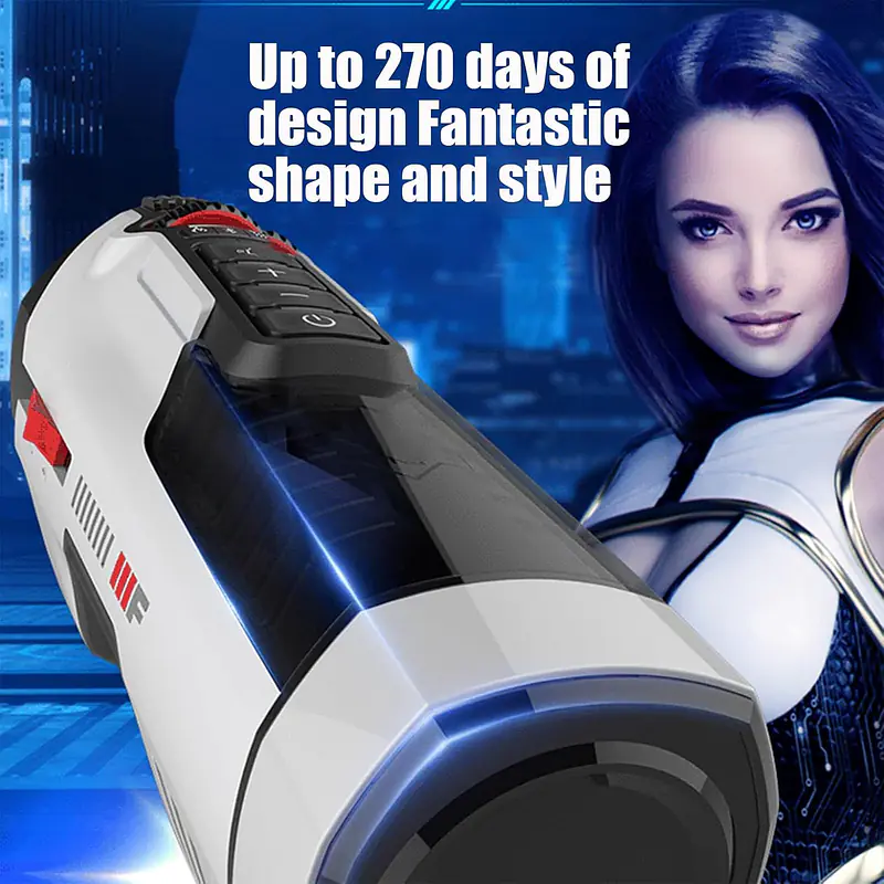 Malio Future Pro – Automatic Thrusting, Suction & Vibrating Fleshlight with Heating & Interactive Moaning - Master