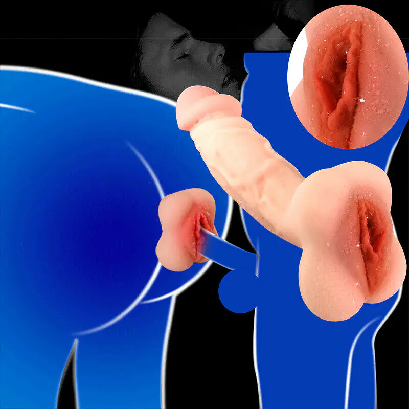 Dual Pleasure 2-in-1 Realistic Vagina with Penis Extender Sleeve - Master