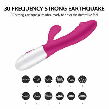 Pleasure Pulse G-Spot Rabbit Vibrator For Women 