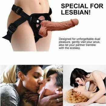 Mars Realistic Solid Strap-On Dildo for Women & Couples