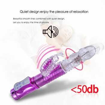 ButterflyPulse Thrusting and Rotating G-Spot Vibrator with Multiple Vibrating Modes