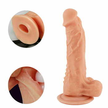 Mars Realistic Hollow Strap On Dildo 