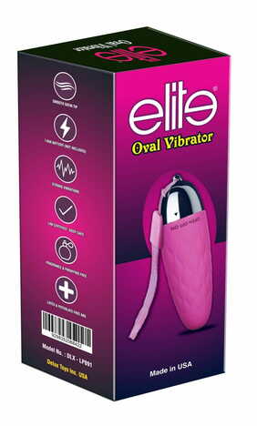 Elite handy oval vibrator for women