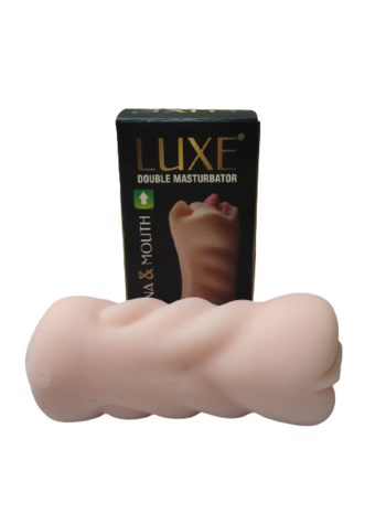 Luxe 2-in-1 Vagina & Mouth Pleasure Stroker