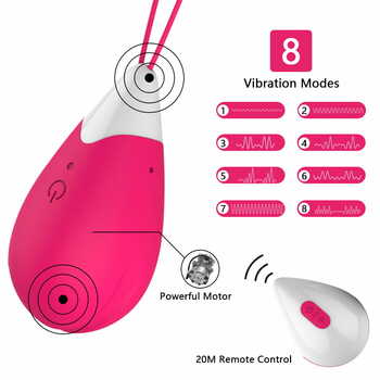 MyPleasure PowerPulse Remote Control Vibrator