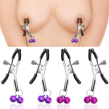 My pleasure Nipple Clamps with Bell 